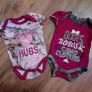 Mossy Oak Newborn Onesies